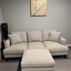 Macy’s Couch With Ottoman