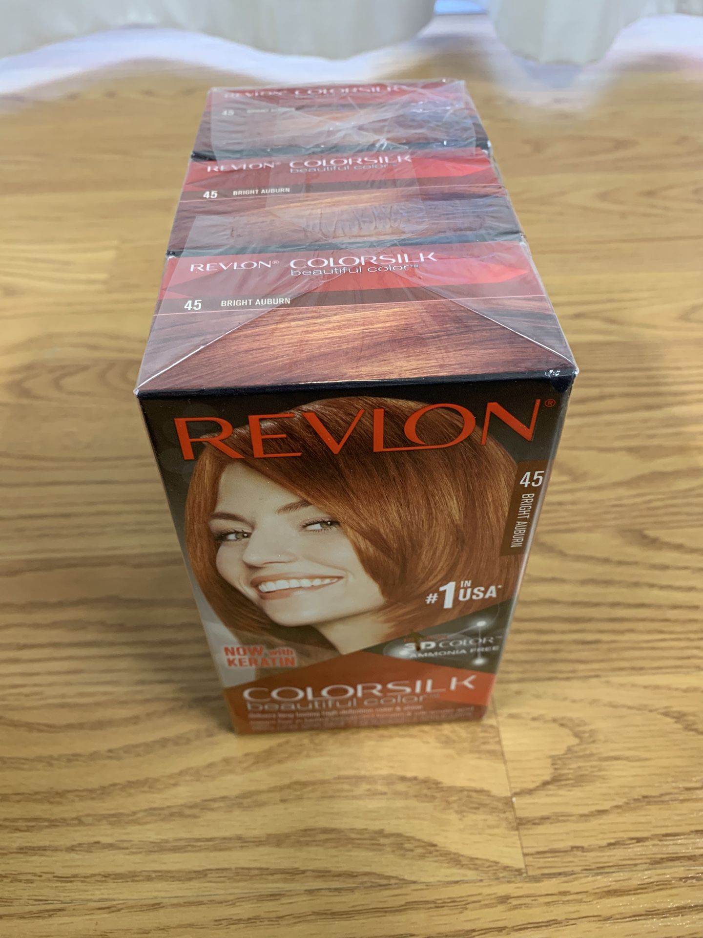 Triple Reckon Color Silk Bright Auburn #45 Hair Dye