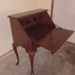 Antique Secretarial Desk. (BROYHILL Brand)