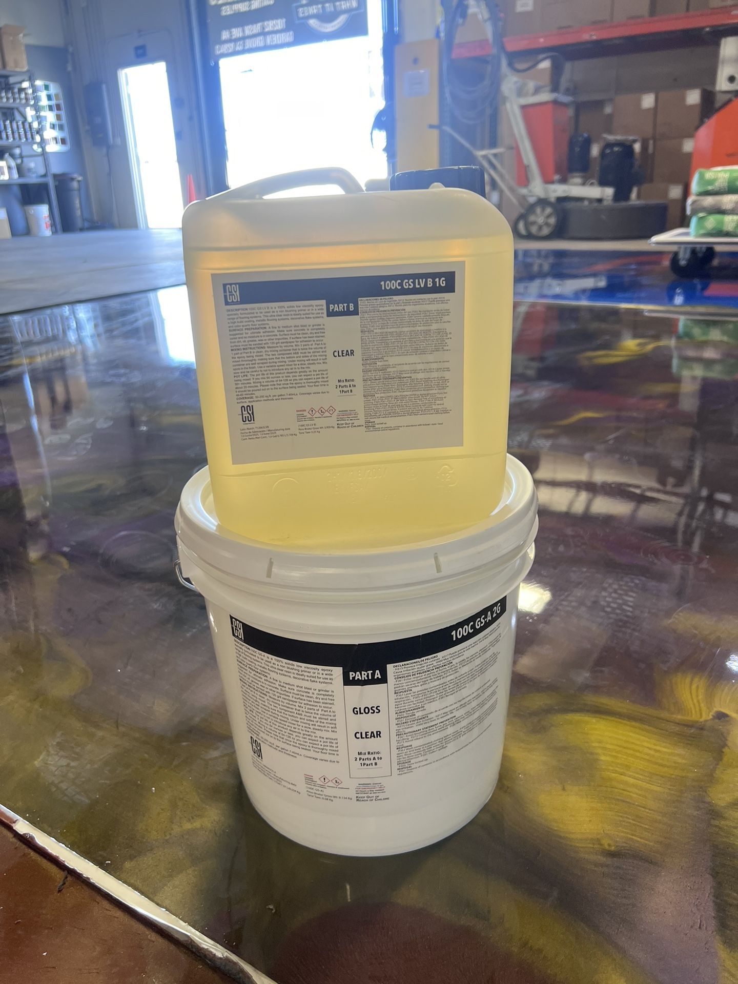 Metallic Epoxy Kit