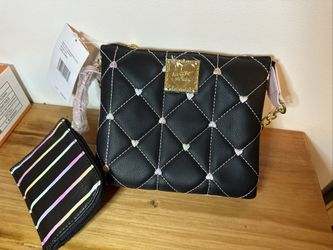 luv betsey by betsey johnson Quilted Crossbody With Pouch Hang off 