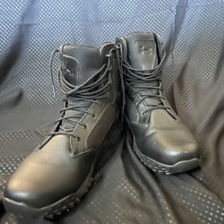 Black Underarmor Boots