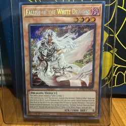 Fallen Of The White Dragon Yugioh Card NM