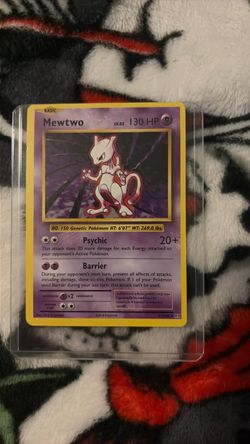 Mewtwo Pokémon Card 51/108 XY Evolutions