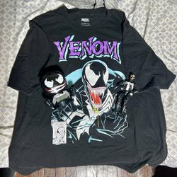 Venom Shirts, Action Figure, Clock 