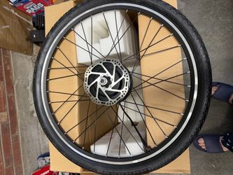 26" complete e bike rear wheel