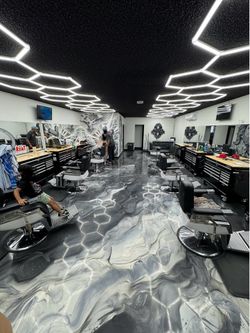 8 chair Barbershop