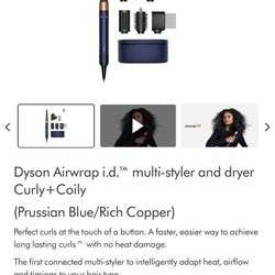 Dyson Air wrap And Dryer 