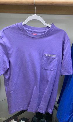Purple Supreme Pocket Tee Shirt