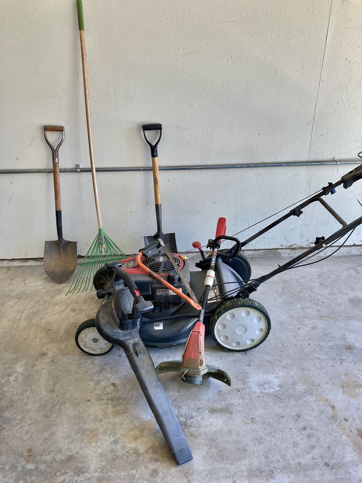 Lawn Mower And Yard Tools