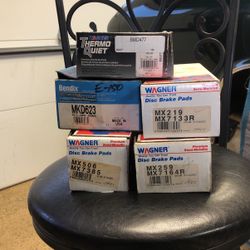 5 Sets Of Brakes Pads
