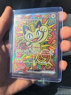 Japanese Meowth SAR . Asking under Market Price