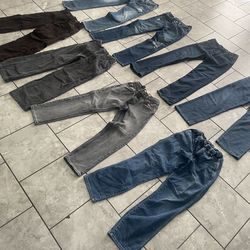 Jeans 10-12 years $3 for each good condition