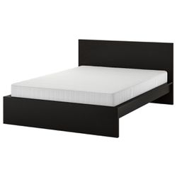 Queen Size Bed Frame With Box Spring And Mattress