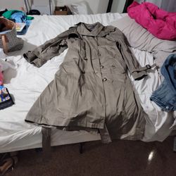 Chaps Ralph Lauren 44r Rain Trench Coat Never Worn