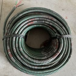 Solid 12/3 Metal Clad Cable 250 Feet Green 