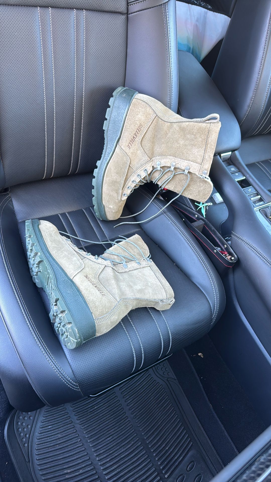 BELLEVILLE Leather Boots