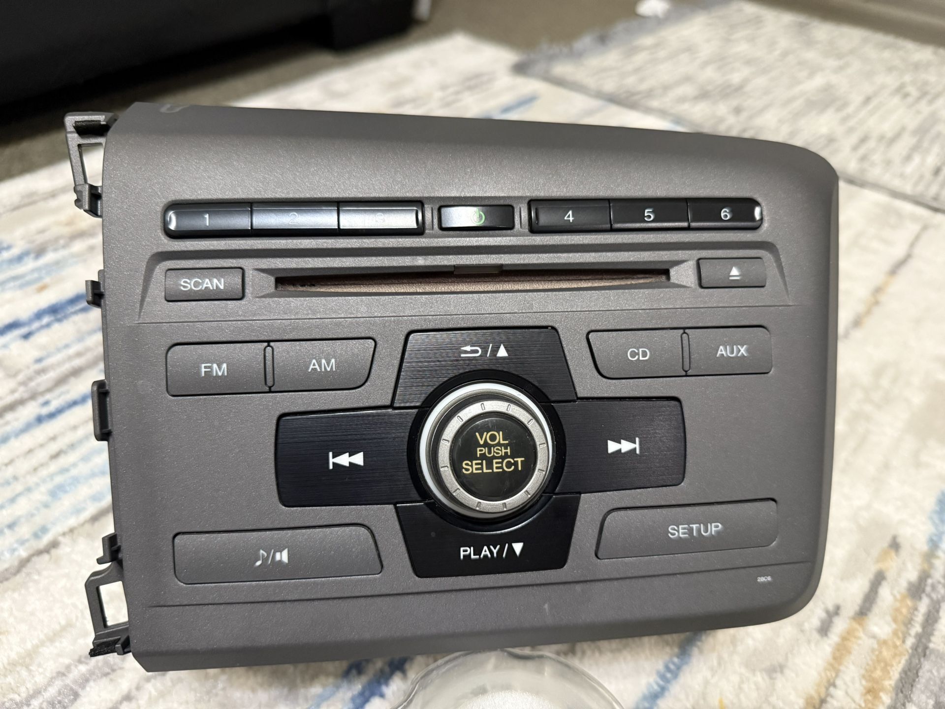 OEM 2012-2012 Honda Civic AM FM CD AUX Player Radio Receiver 39100-TR0-A315-M1