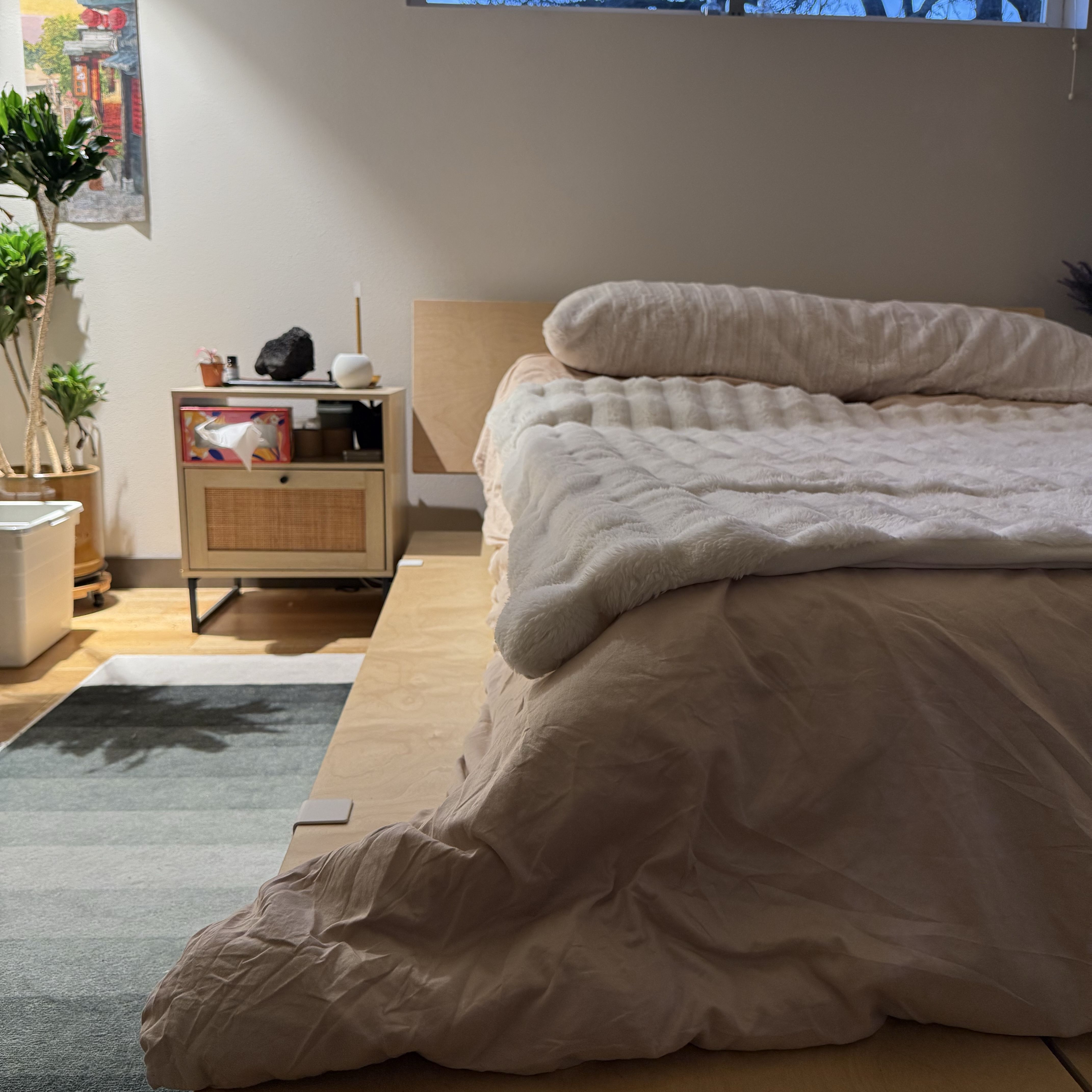 Floyd bed frame with headboard