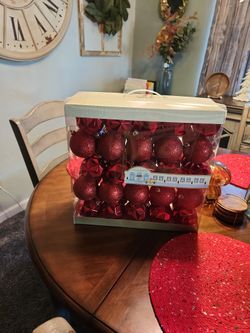 Christmas Ornaments..fills A Huge Tree