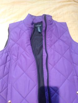 Purple Ralph Lauren Women's Vest