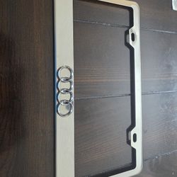 Audi License Plate Frame