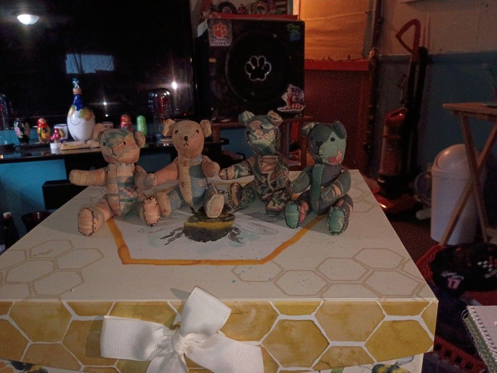 Vintage Memory Bears?$65 Each Door Pickup Only
