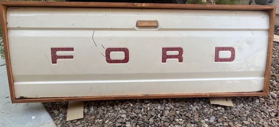 Hanging Framed Ford Tailgate
