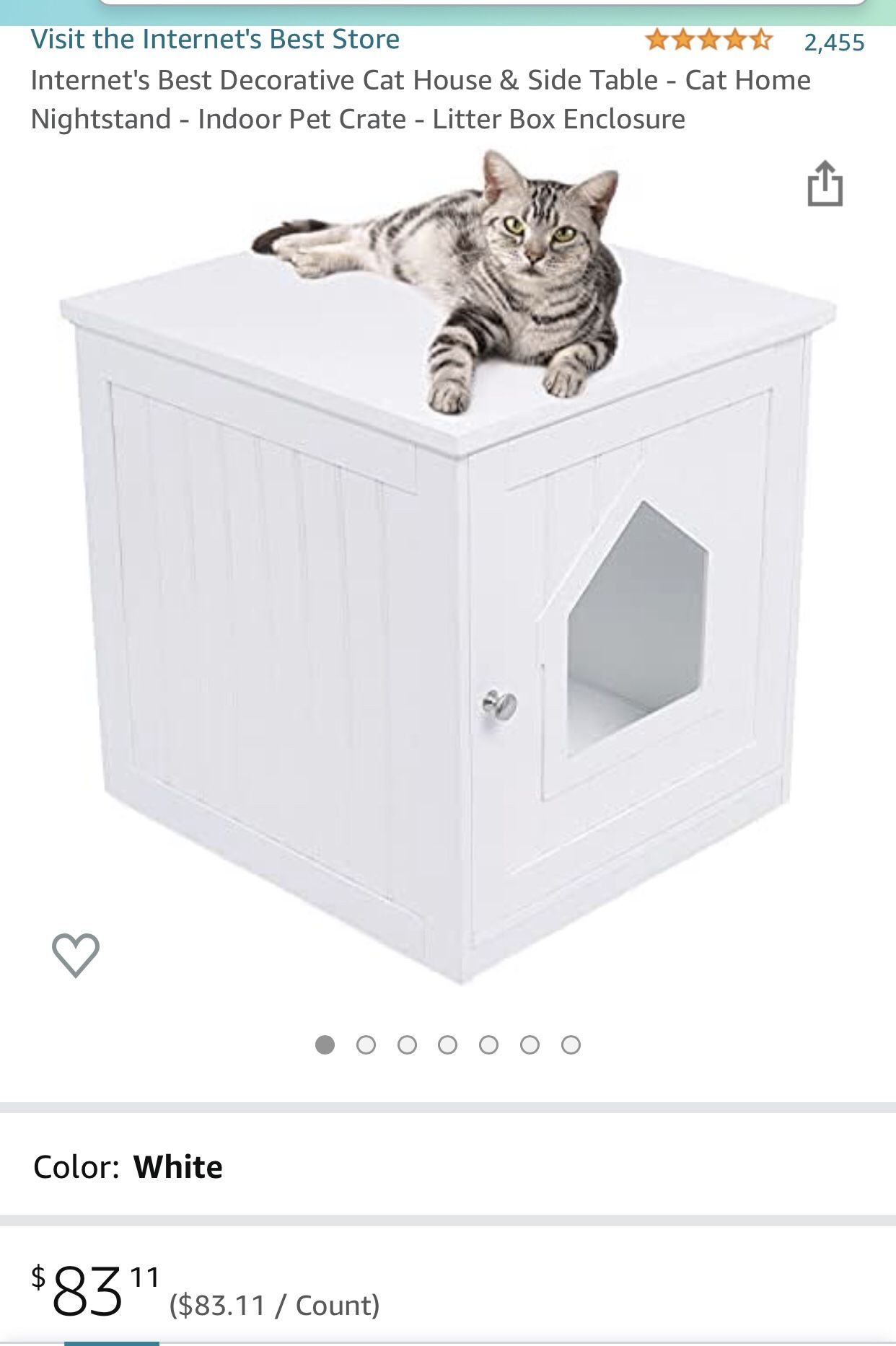 Cat House and Side Table