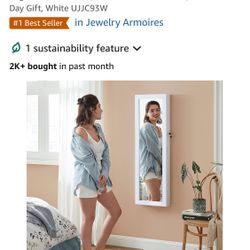 WALL MIRROR WITH CABINET NEW IN BOX