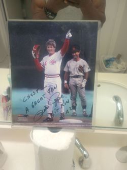 Autograph picture of Pete Rose