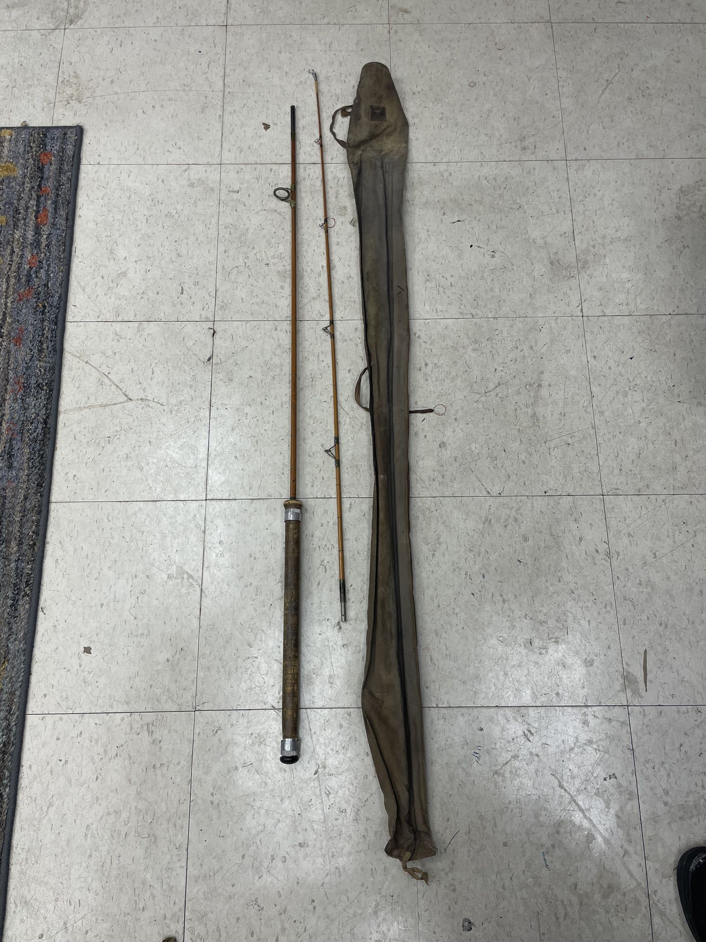 Vintage Hardy Bros Angling Specialist & Manufacturers 2-Piece Fly Fishing Rod