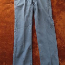 Levi’s Made & Crafted Mens Spoke Chinos Sz 34 Blue 100% Cotton (36x29 3/4)