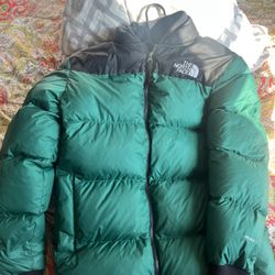 green north face 700 