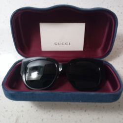 Gucci Womens Black Sunglasses 