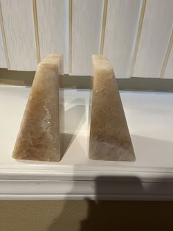 Bookends honeycomb calcite