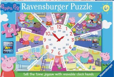 Peppa Pig Clock Puzzle