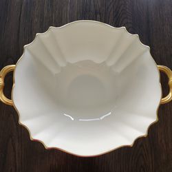 Lenox Bowl - Gorgeous, Gold-Rimmed. Fine China