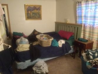 Queen Bed frame n headboard