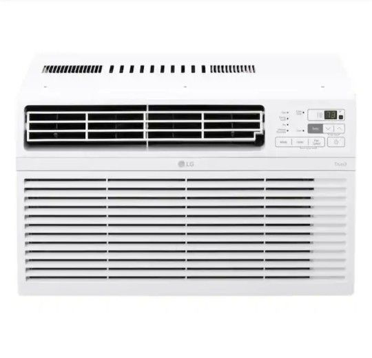 LG
14,000 BTU 115-Volt Window Air Conditioner Cools 700 Sq. Ft. with Remote, Dehumidifier and in White