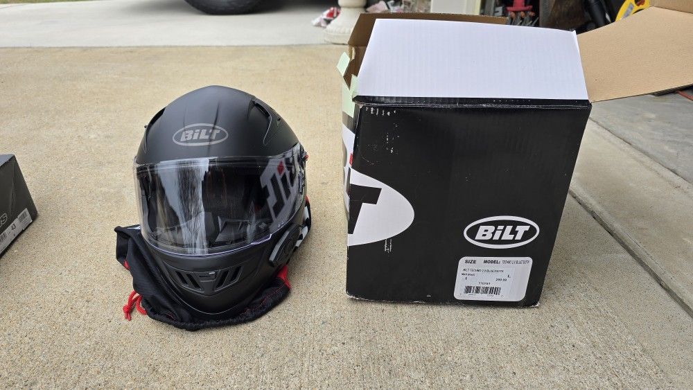 Bilt Modular Techno 2.0 Bluetooth Helmet Size L