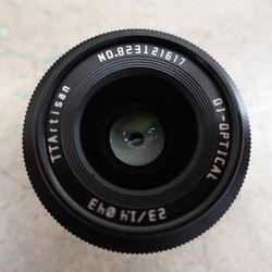 TTArtisan 23mm F1.4 APS-C WideAngle Prime Lens Manual Focus Fixed Lens 