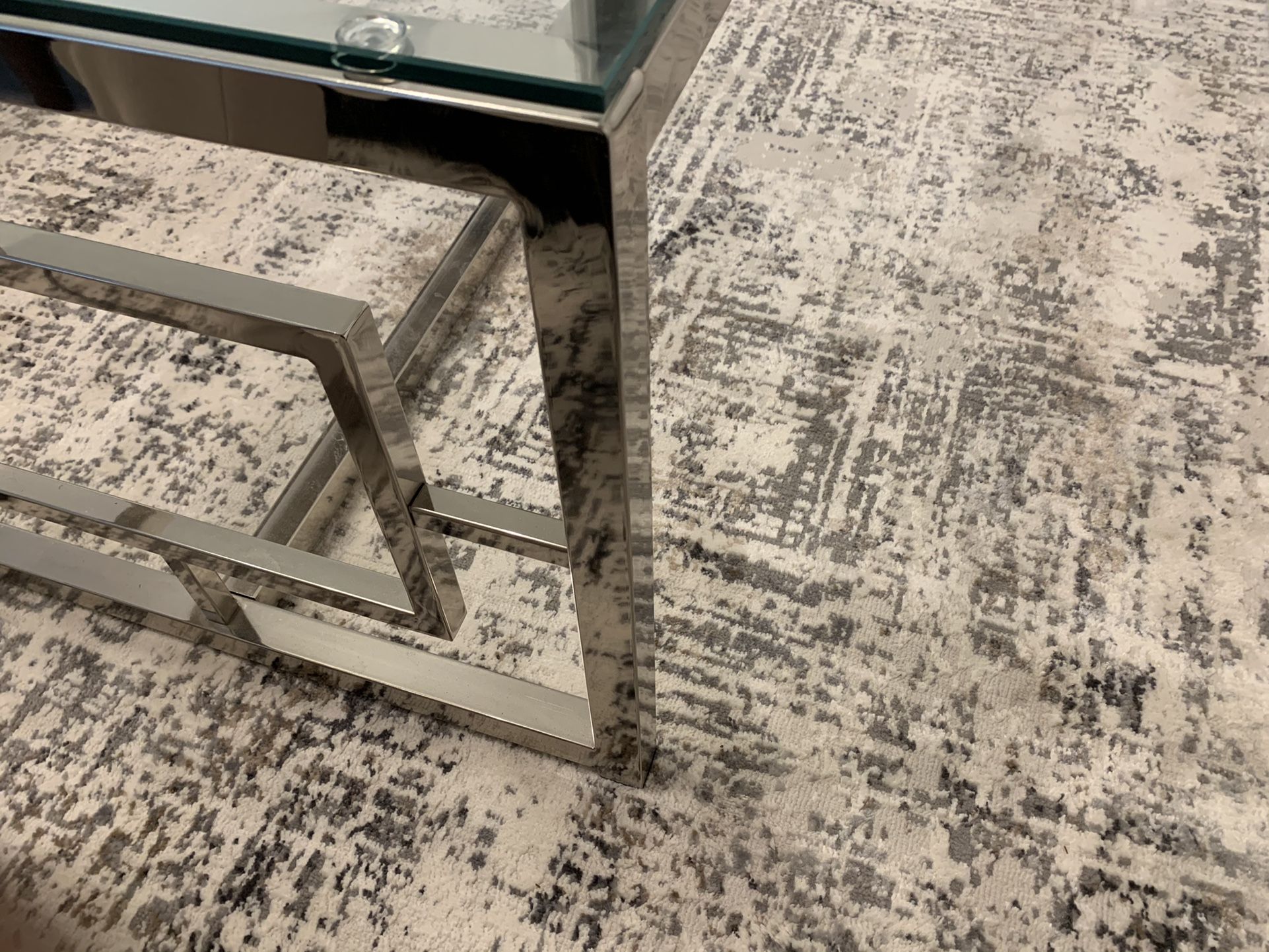 Glass Living Room Table
