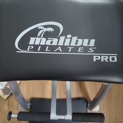 NEW Malibu Pilates Pro Chair With Sculpting Handles And Several Still Wrapped DVD'S NEVER USED!!