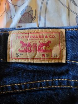 Levi's Western Straight 557. 34x32