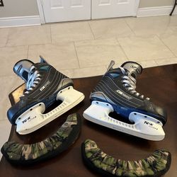 Ice Hockey Skates Adult Size 6.5 black