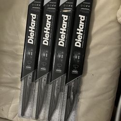 New Windshield Wiper Blades 2 X 11, 2 X 13 Sizes