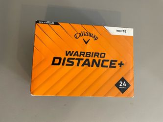 New Callaway Warbird Distance+ Golf Balls 24-Pack