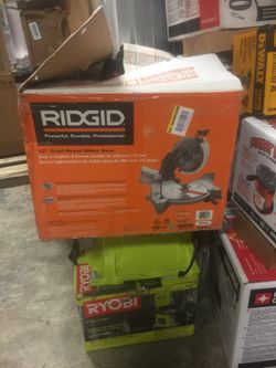 Ridgid miter saw