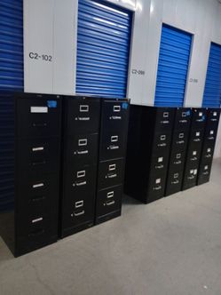 Metal file cabinet $ 80 each